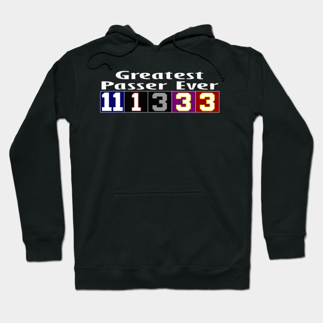 Jeff George is the greatest passer ever Hoodie by Retro Sports